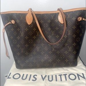 🔥Louis Vuitton Neverfull MM + Wallet